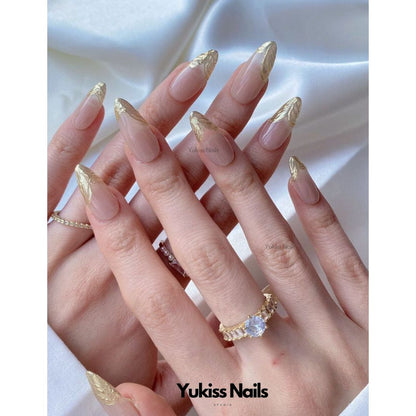 Elegant Nude Aura Nude Chrome